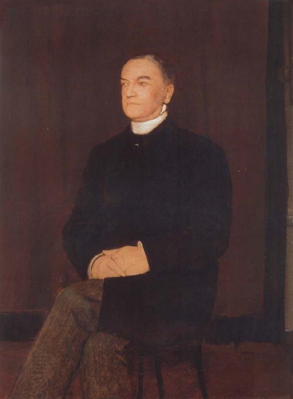 Fernand Khnopff Portrait of Augustinus van Rijckevorsel